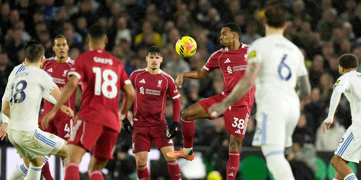 Drama Hingga Menit Akhir, Liverpool Gagal Menang di Elland Road